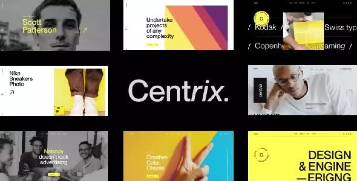 [WISH] Centrix - Agency &amp; Portfolio WordPress