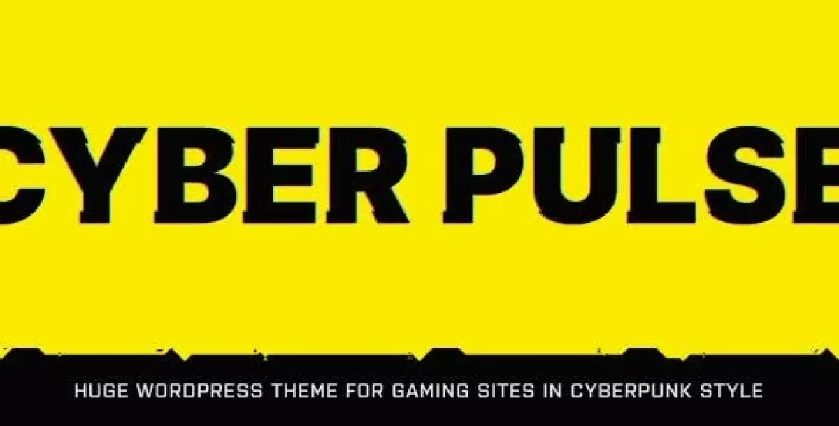 [WISH] CyberPulse - Gaming &amp; eSports Theme for