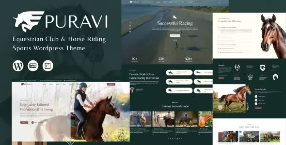 [WISH] Puravi - Equestrian Club &amp; Horse-Riding WordPress