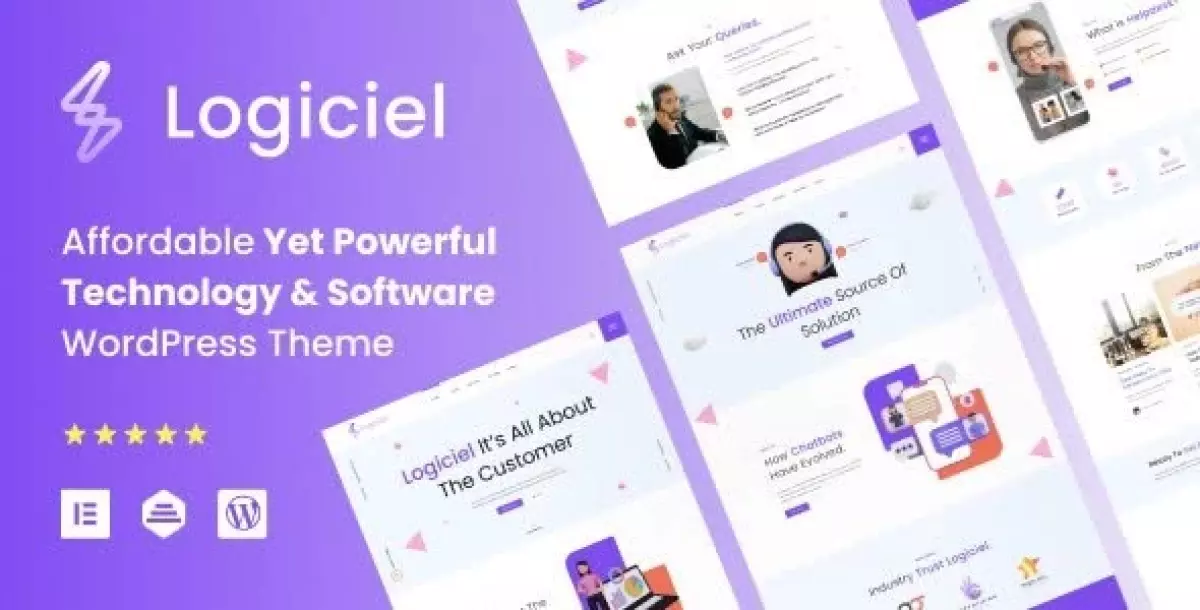 [WISH] Logiciel - Technology &amp; Software Service WordPress Landing