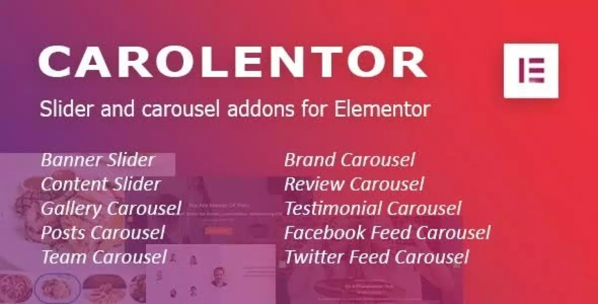 [WISH] Carolentor: Advanced slider and carousel addons for Elementor WordPress