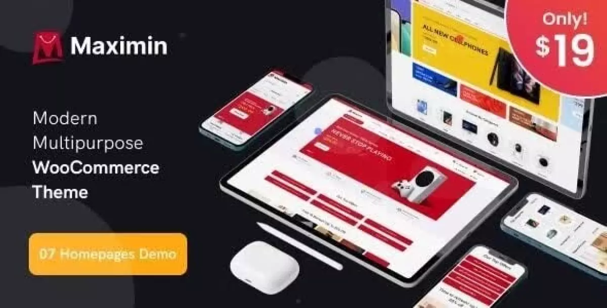 Maximin - Modern Multipurpose WooCommerce Theme