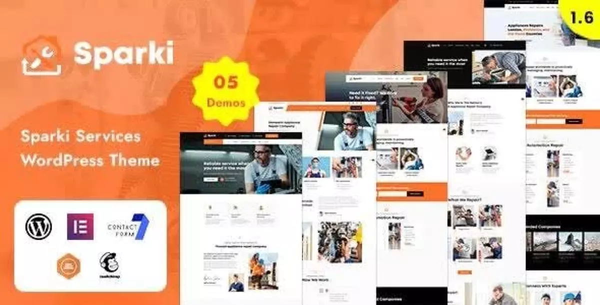 [WISH] Sparki | Service Repair WordPress