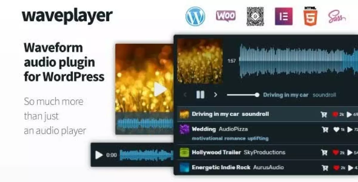 WavePlayer - Waveform Audio Player for WordPress and WooCommerce 3.5.4