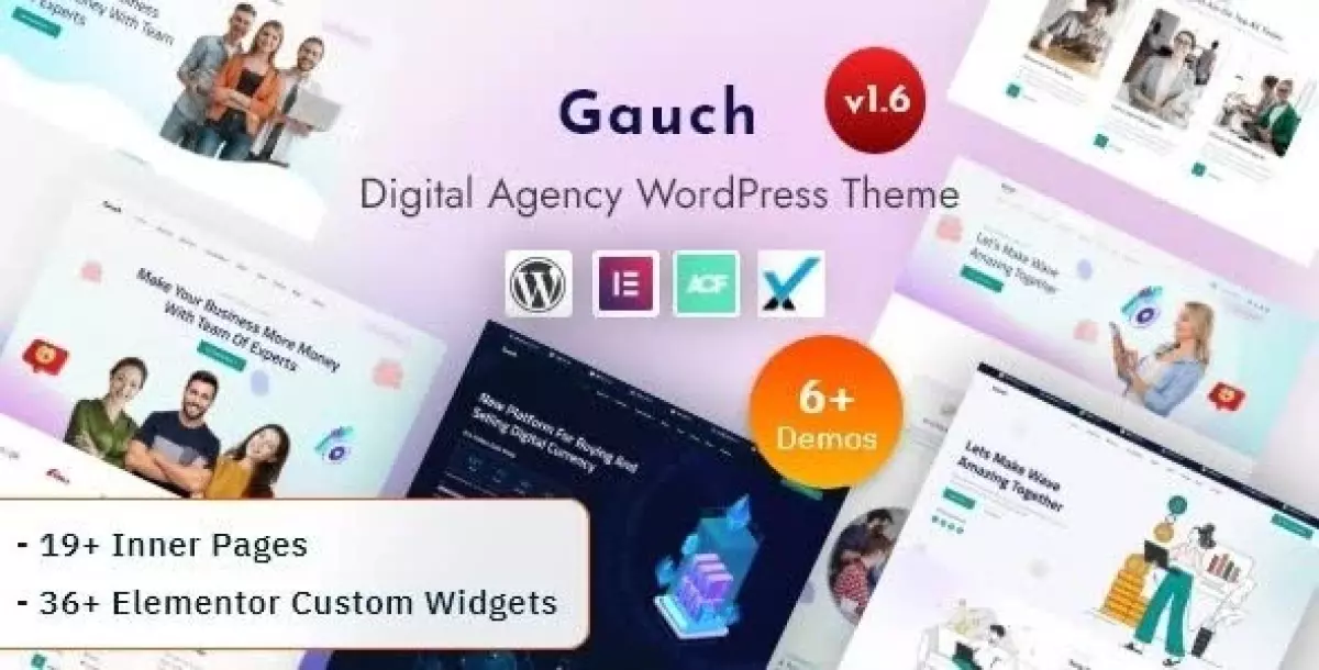 [WISH] Gauch - Multipurpose Digital Business Agency WordPress