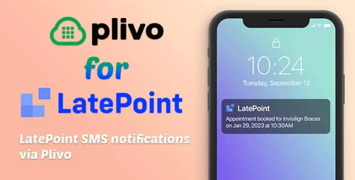 [WISH] Plivo for LatePoint (SMS