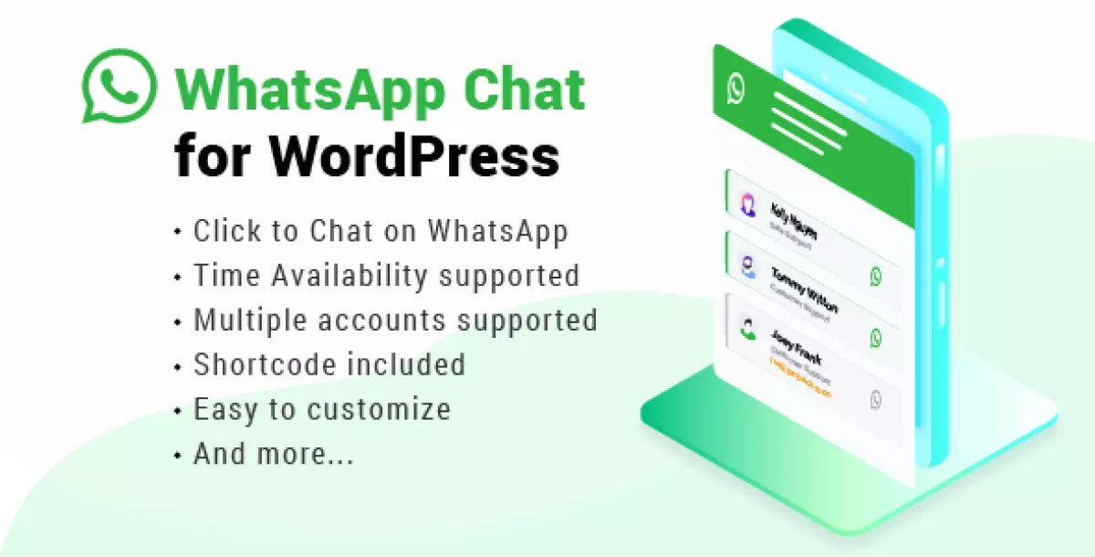 WhatsApp Chat WordPress 3.5.0