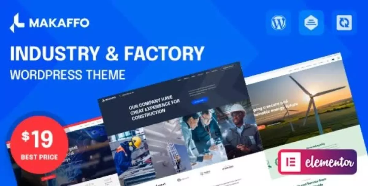 Makaffo | Industry & Factory WordPress Theme