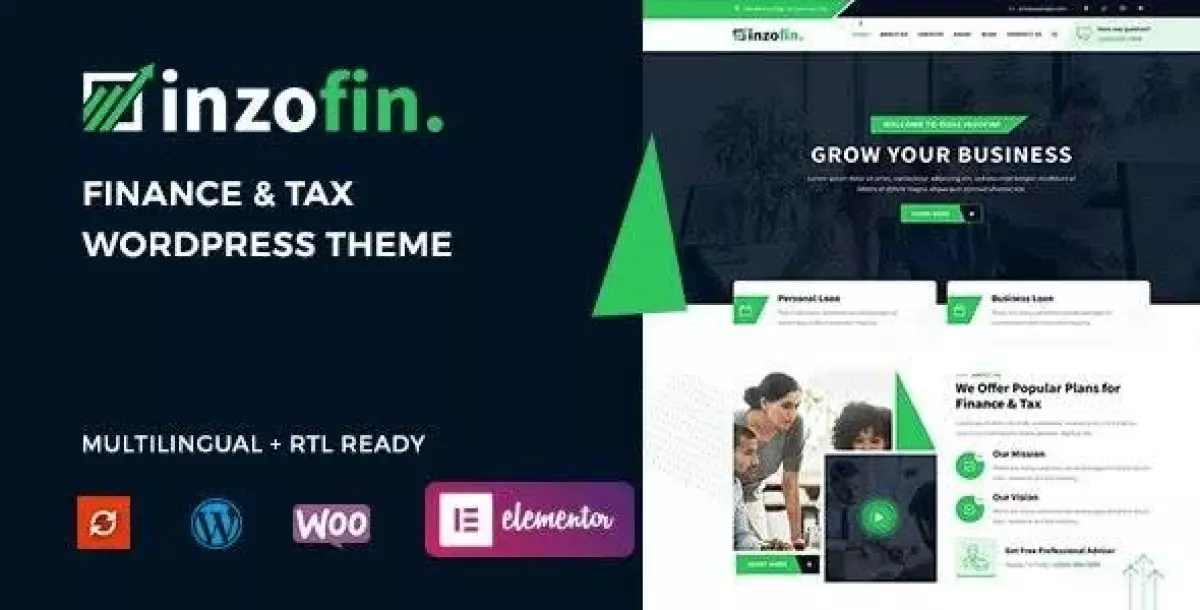 [WISH] Inzofin – Finance &amp; Tax WordPress