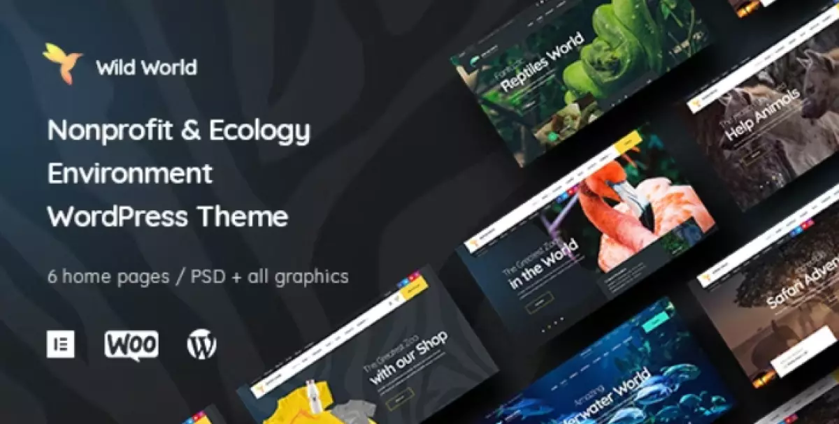 WildWorld | Nonprofit &amp; Ecology WordPress Theme