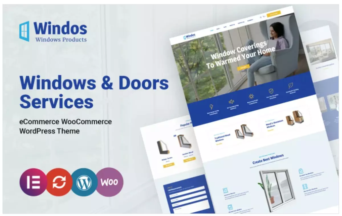 Windos - Windows &amp; Doors WooCommerce Theme