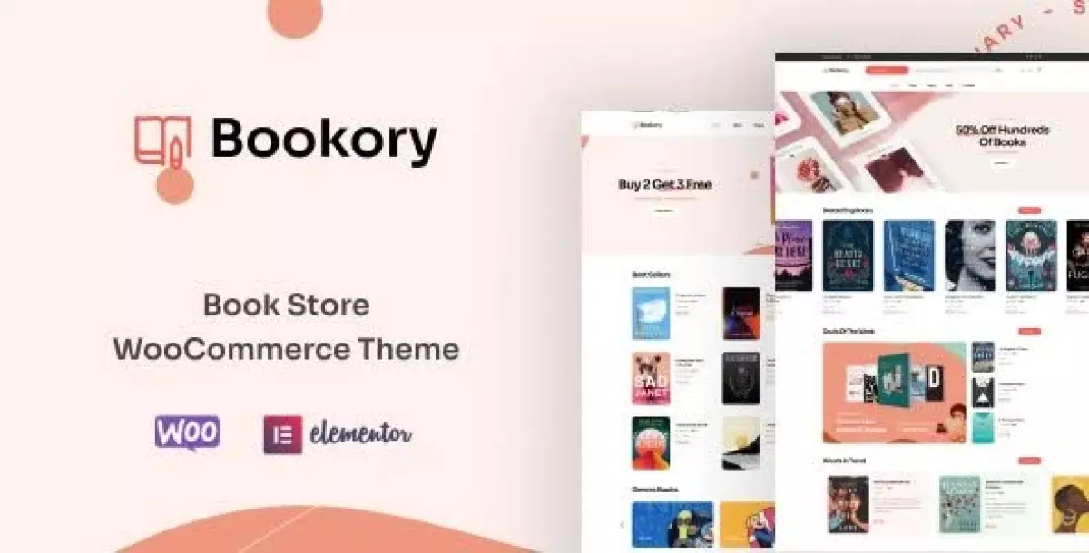 [WISH] Bookory - Book Store WooCommerce Theme