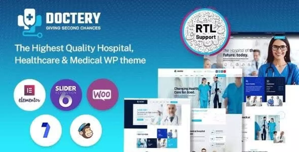 [WISH] Doctery - Hospital and Healthcare WordPress Theme +