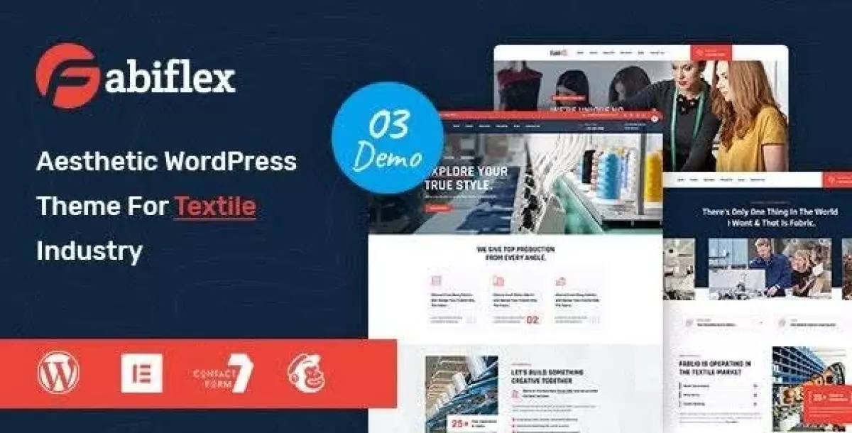 [WISH] Fabiflex - Textile Industry WordPress Theme