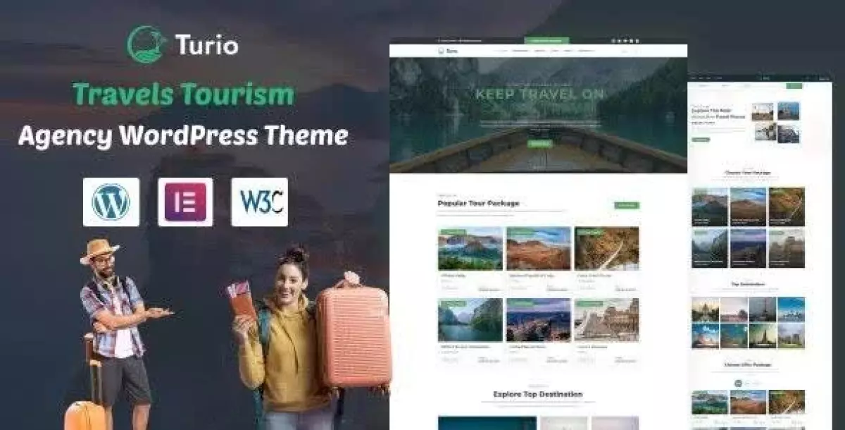 [WISH] Turio - Travels Tourism Agency WordPress