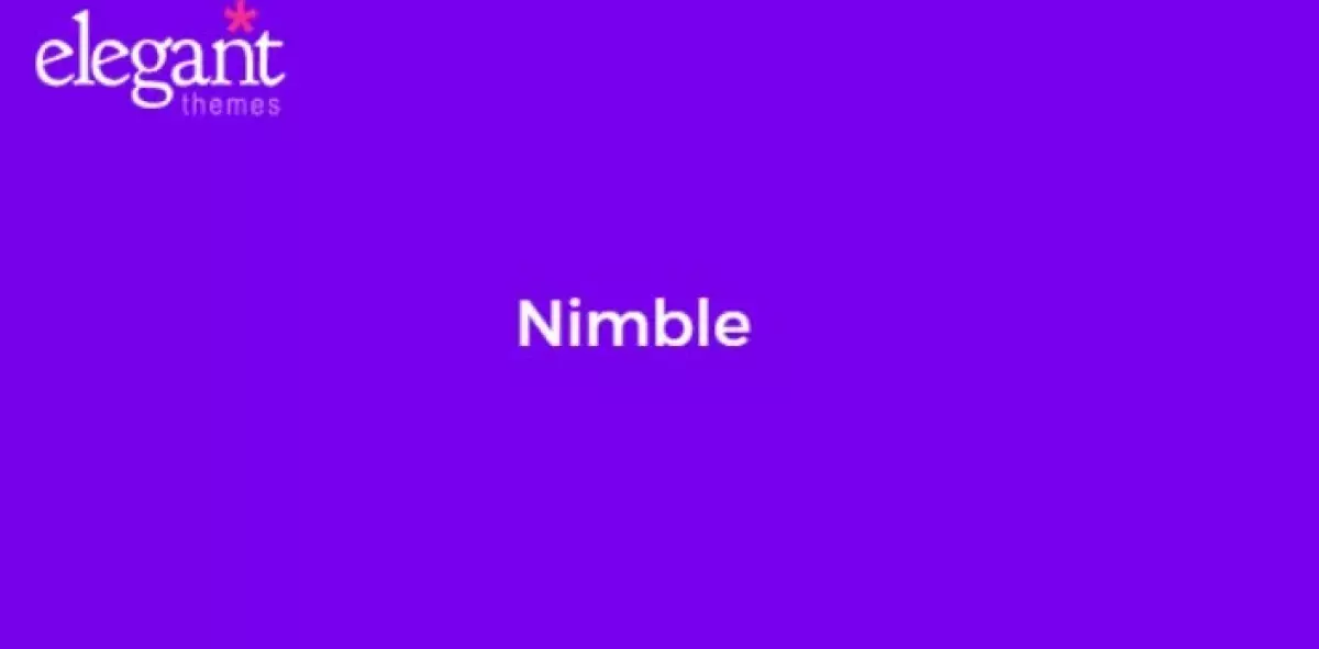 Elegant Themes Nimble