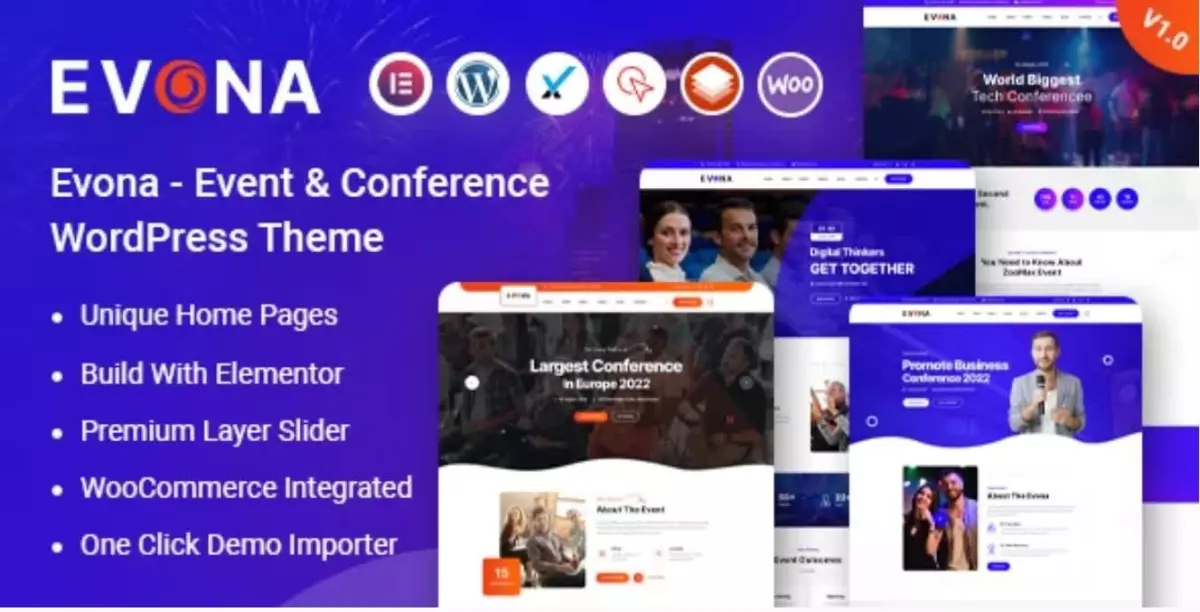 [WISH] Evona - Event &amp; Conference WordPress