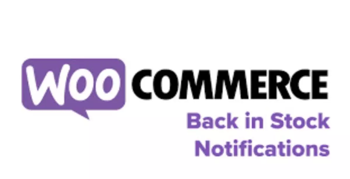 WooCommerce Back In Stock Notifications