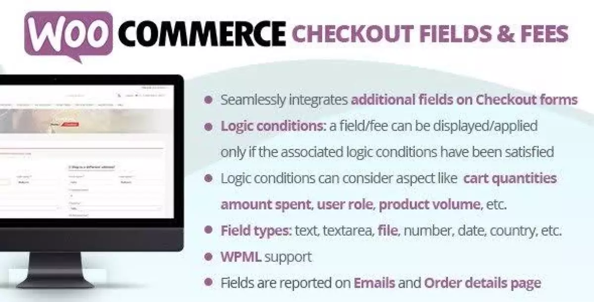 WooCommerce Checkout Fields & Fees 10.3