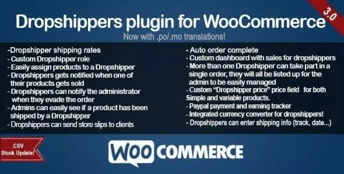 WooCommerce Dropshippers 3.0.15 