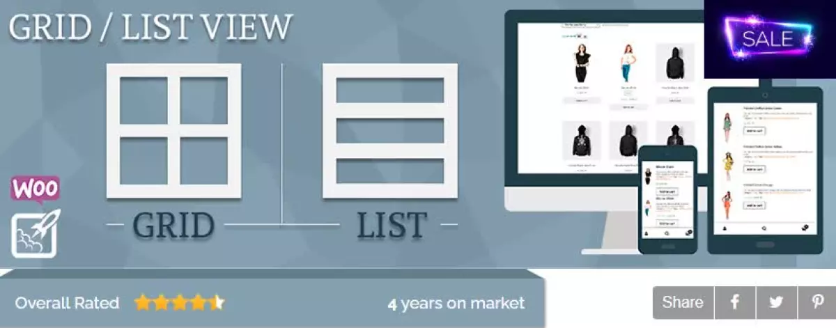 WOOCOMMERCE GRID/LIST VIEW 3.0.4.1
