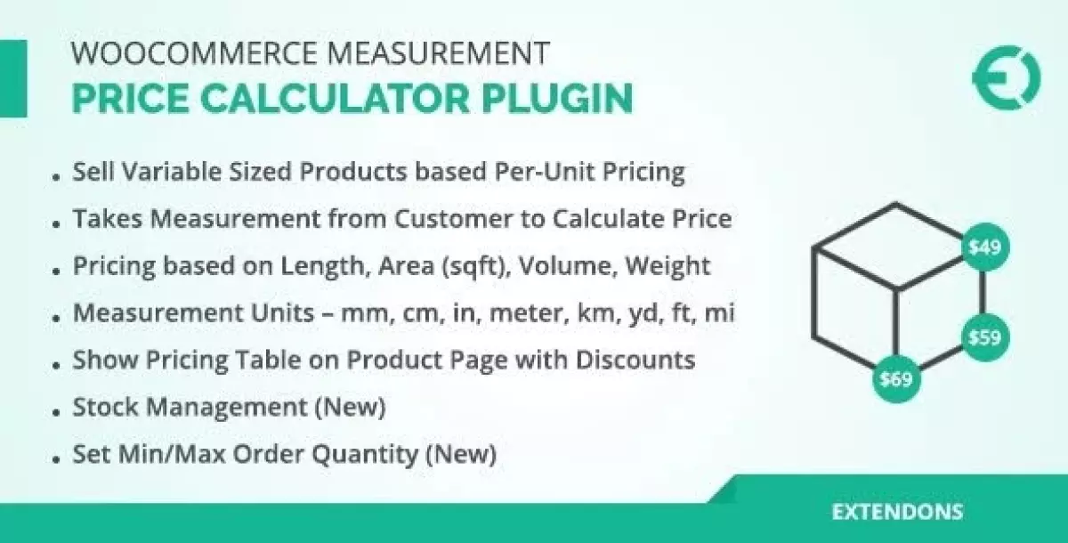 WooCommerce Measurement Price Calculator Plugin, Price Per Unit