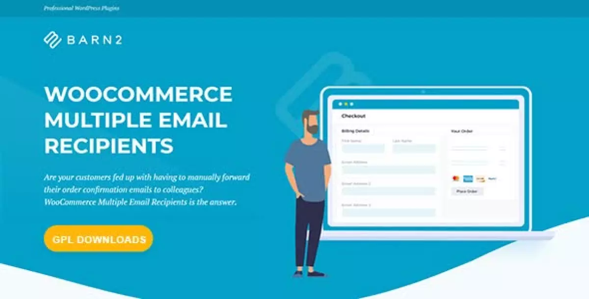 WooCommerce Multiple Email Recipients (By Barn Media)  1.2.5