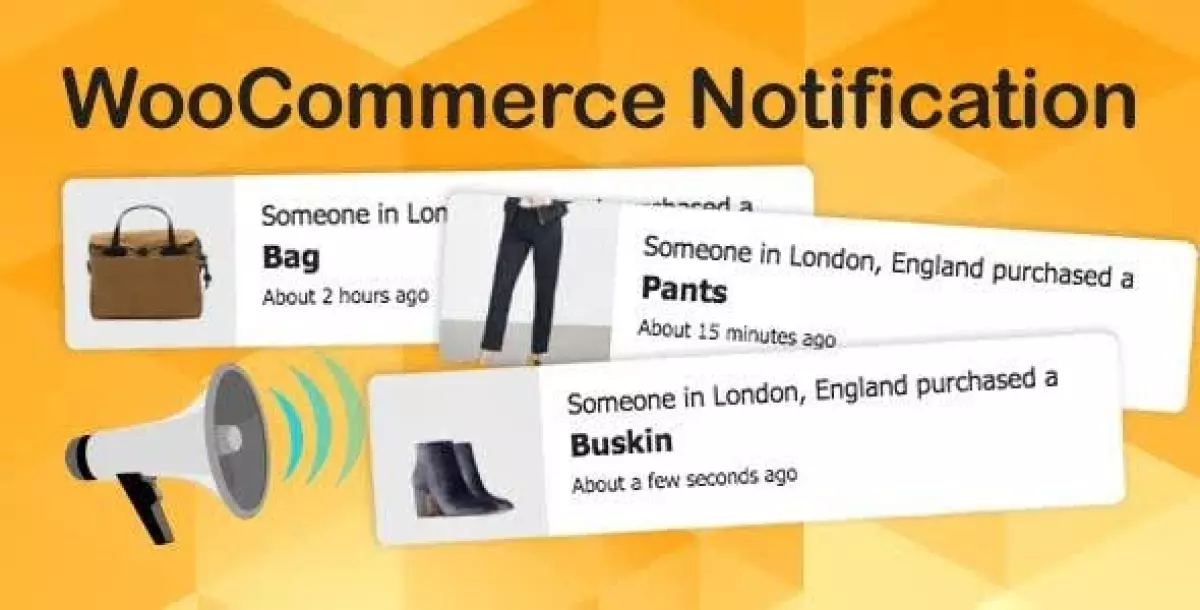 WooCommerce Notification | Boost Your Sales - Live Feed Sales - Recent Sales Popup - Upsells 1.5.5