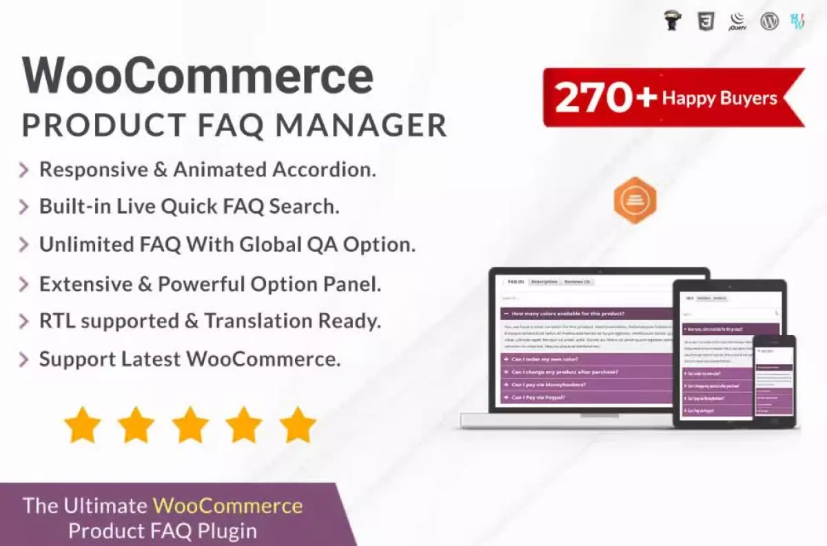 WooCommerce Product FAQ Manager 1.3.1