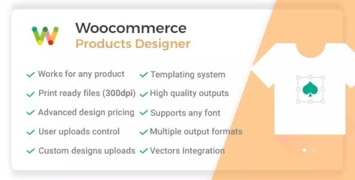 Woocommerce Products Designer - Online Product Customizer for Shirts, Cards, Lettering & Decals  5.4.7