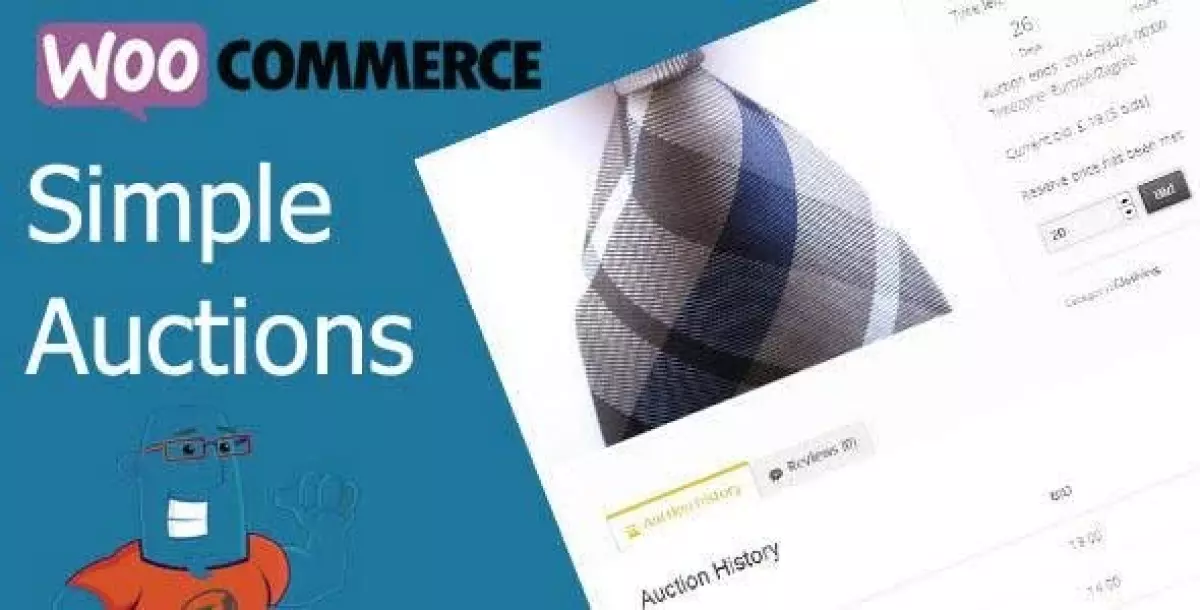 WooCommerce Auctions - WordPress Simple Auctions 2.1.4