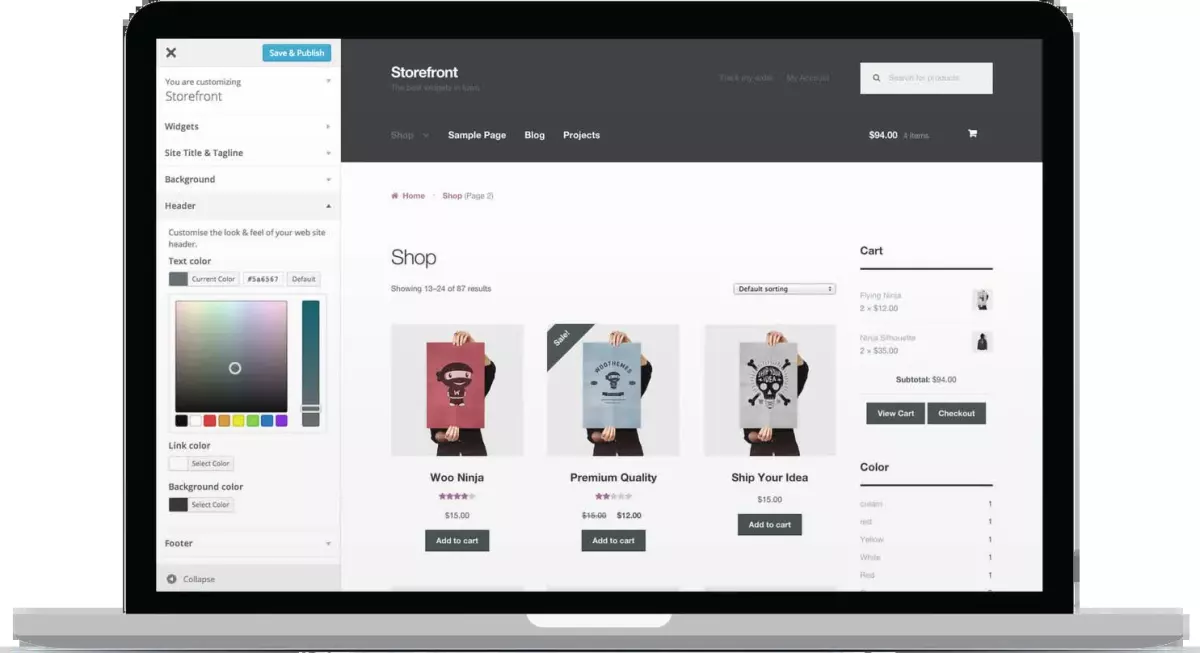 Woocommerce &#8211; Storefront Product Hero