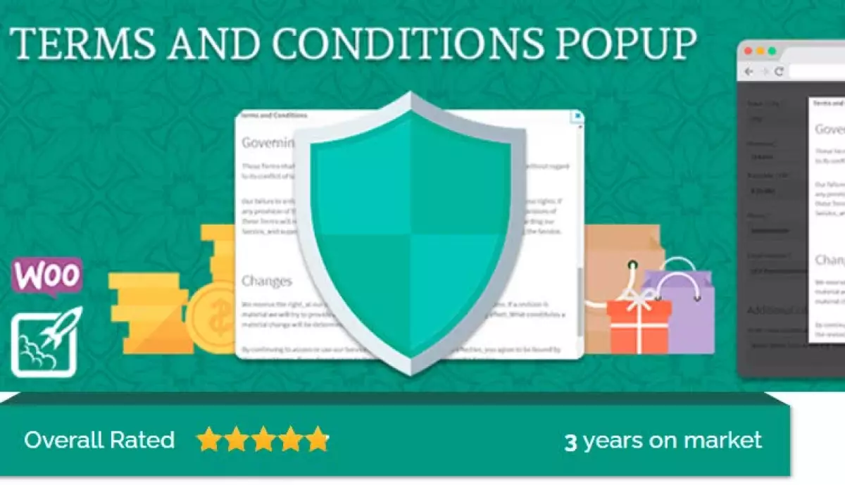 WooCommerce Terms & Conditions Popup  1.2.13