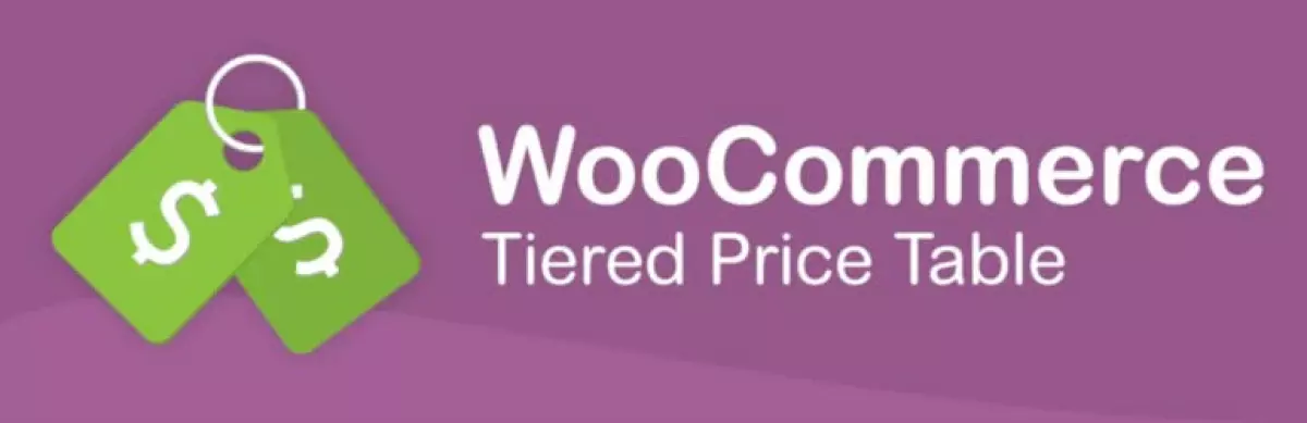 WooCommerce Tiered Price Table 5.5.1