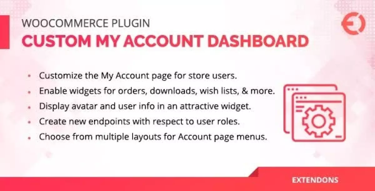 WooCommerce User Dashboard &#8211; Custom My Account Page