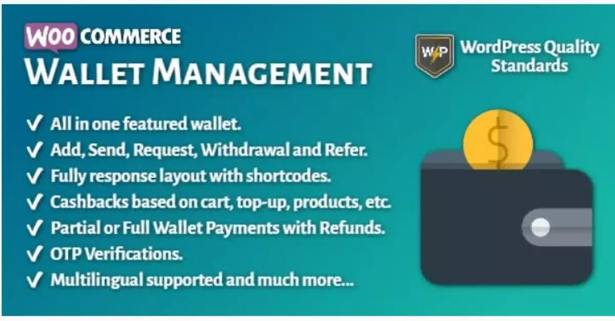 WooCommerce Wallet Management | All in One 2.6.0