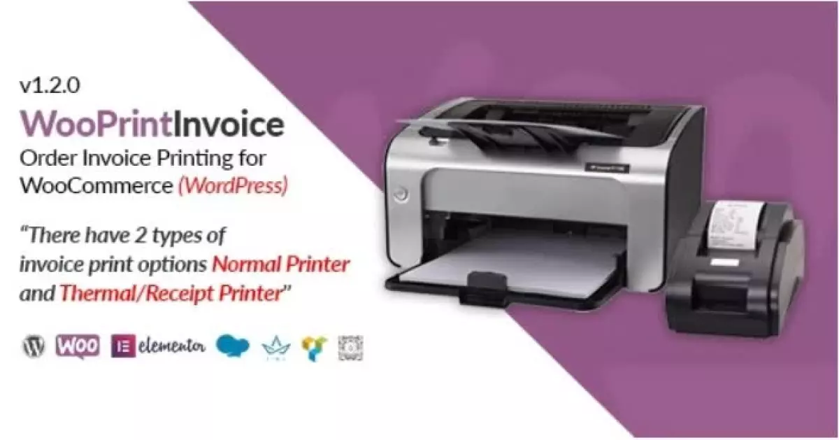 WooPrintInvoice | Order Invoice Printing for WooCommerce 1.2.0