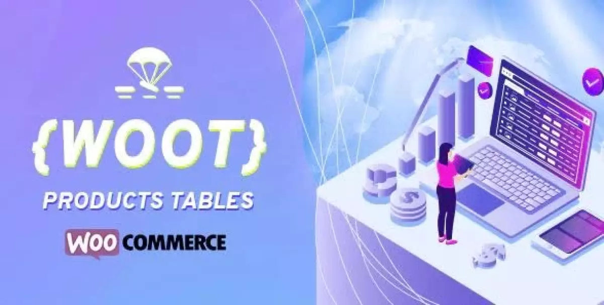 WOOT - WooCommerce Active Products Tables