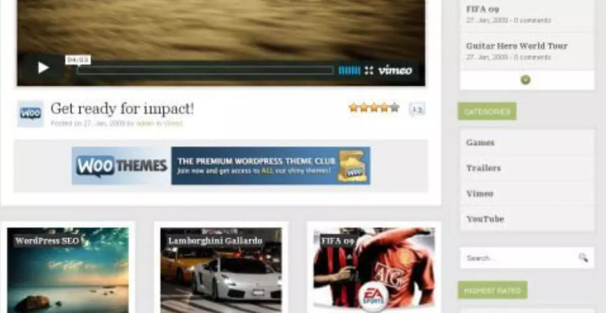 WooThemes WooTube Premium Theme