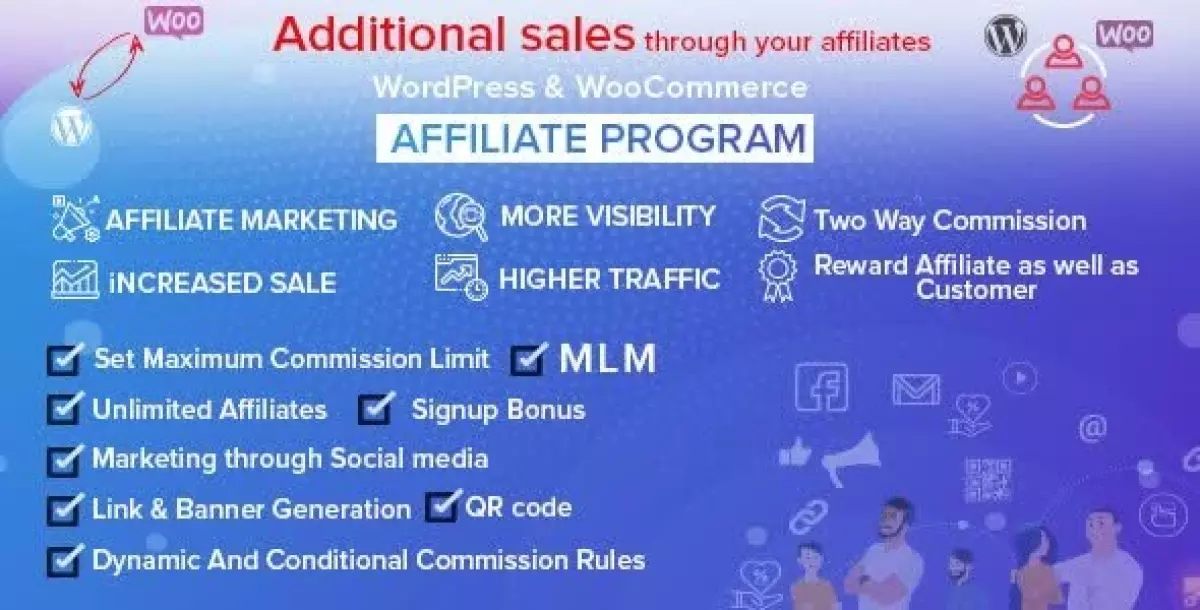 WordPress & WooCommerce Affiliate Program with MLM 7.1.0