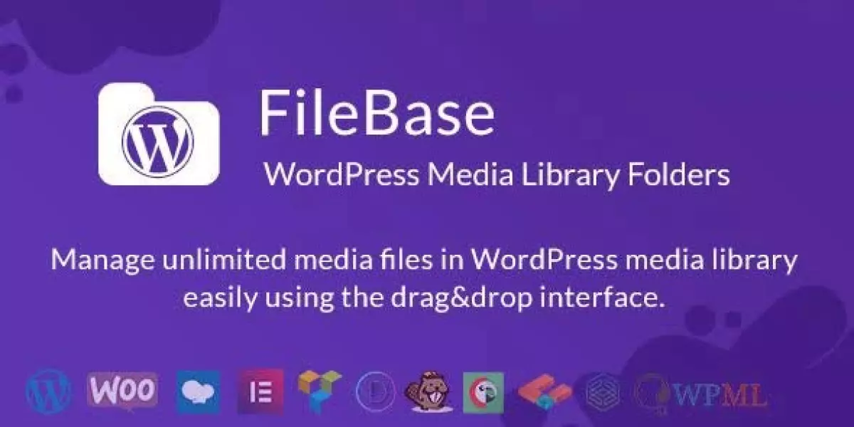 WordPress Media Library Folders - FileBase 2.0.5 