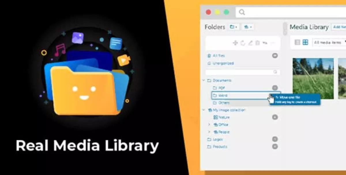 Real Media Library: Media Library Folder & File Manager for Media Management in WordPress 4.21.20