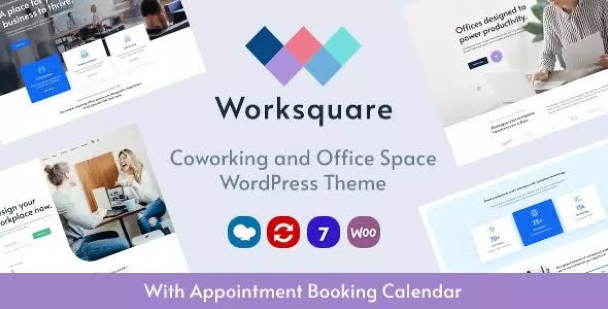 Worksquare - Coworking and Office Space WordPress Theme 1.15