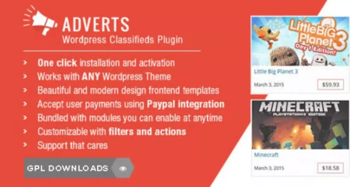 WP Adverts BuddyPress Integration Addon