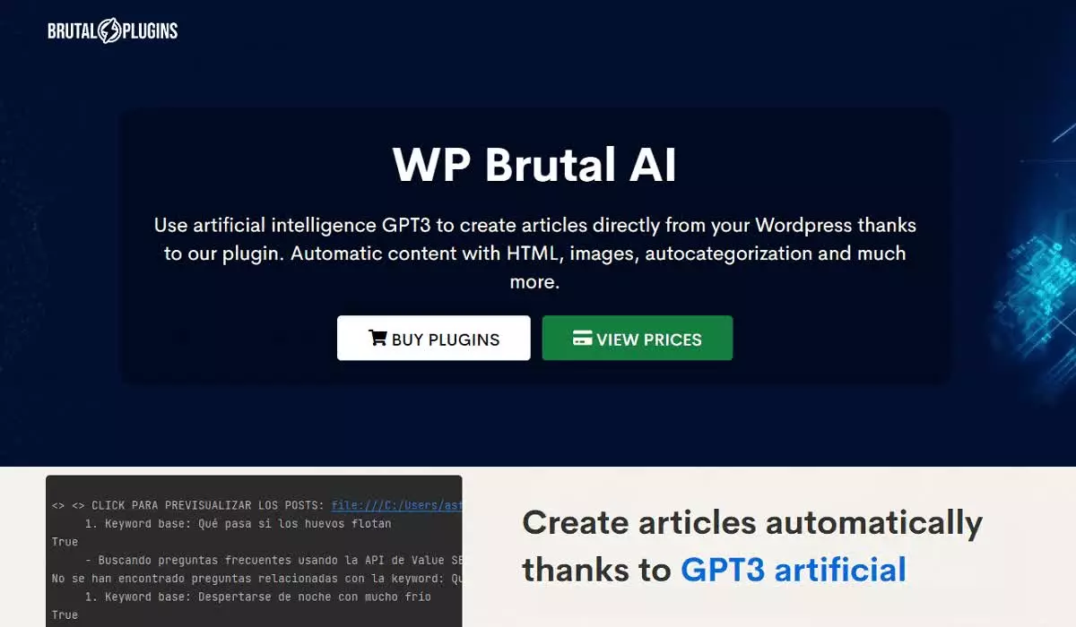 WP Brutal AI 2.11