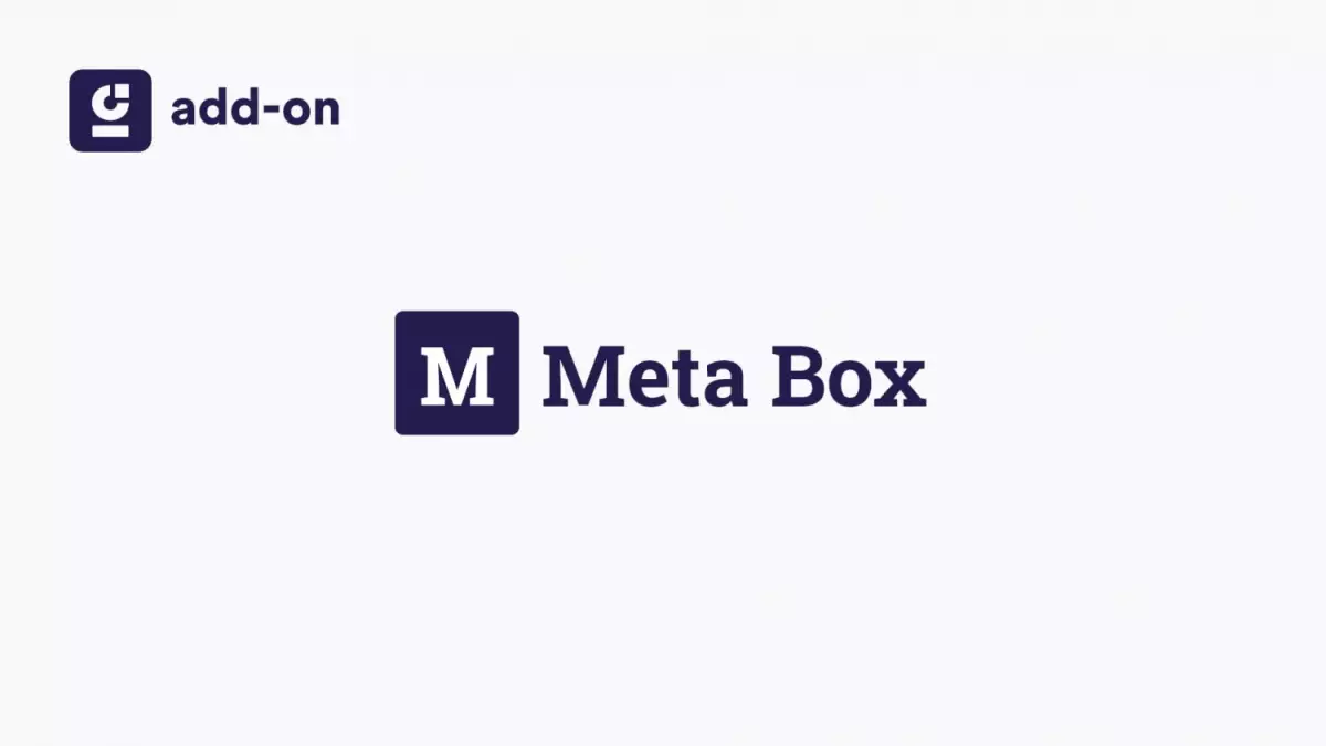 WP Grid Builder Meta Box Addon 1.0.0