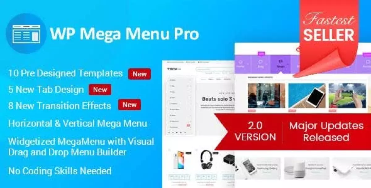 WP Mega Menu Pro  2.1.7