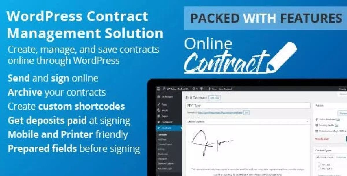 WP Online Contract 5.1.4