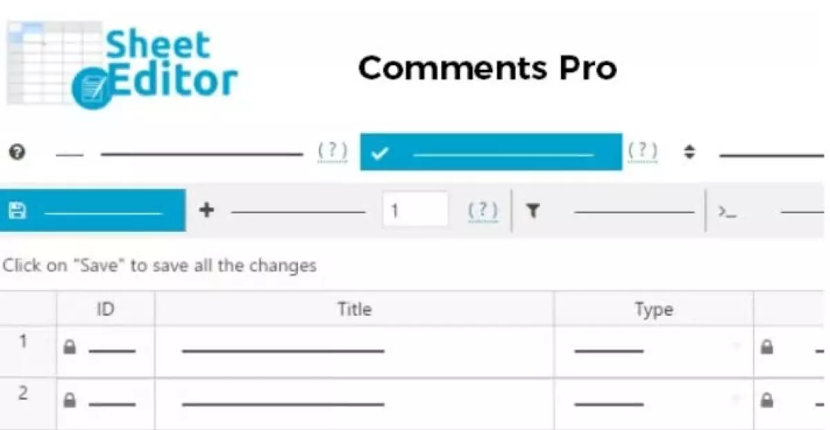 WP Sheet Editor Comments Pro  1.1.26