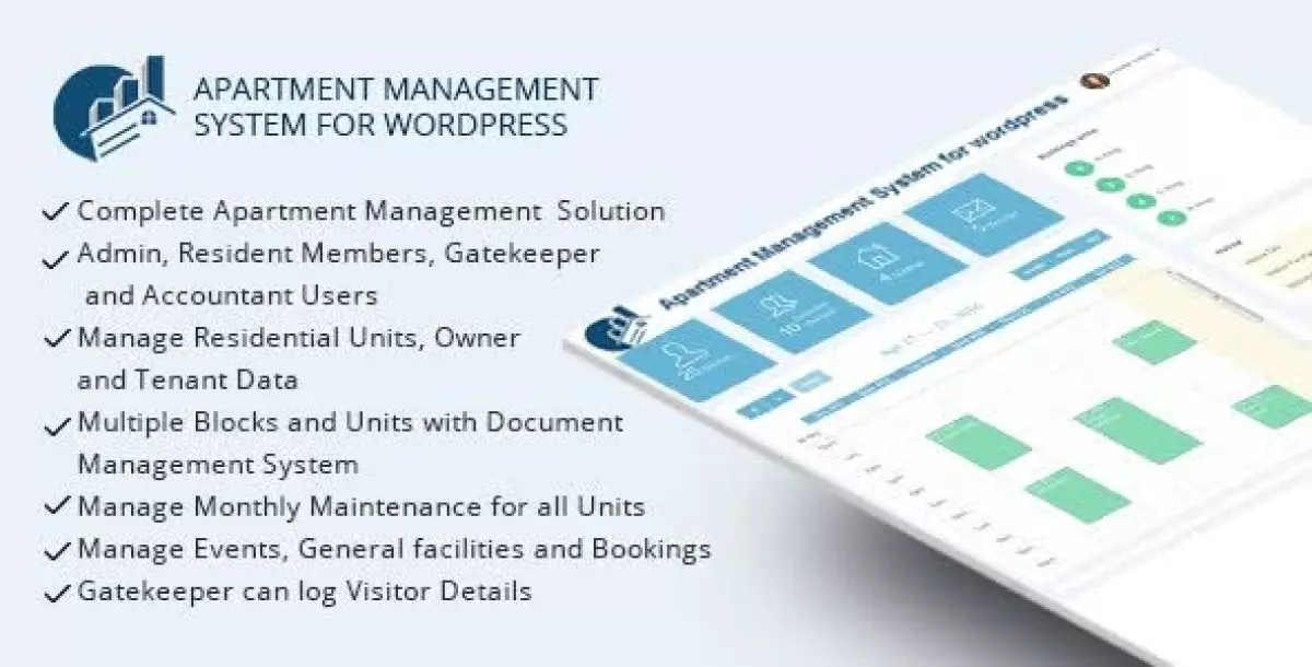 WPAMS - Apartment Management System for wordpress 31.0